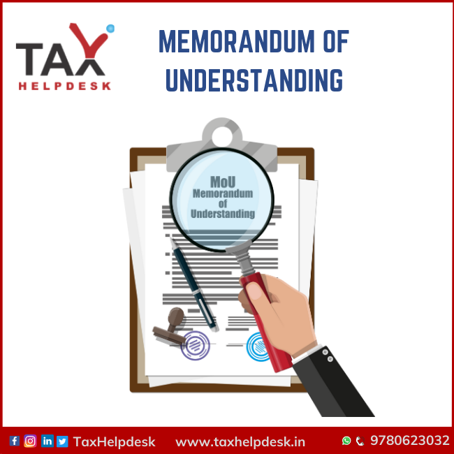 Memorandum of Understanding - TaxHelpdesk