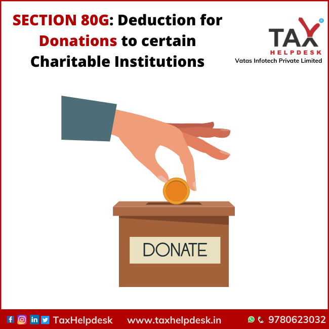 Section 80G Deductions On Donations