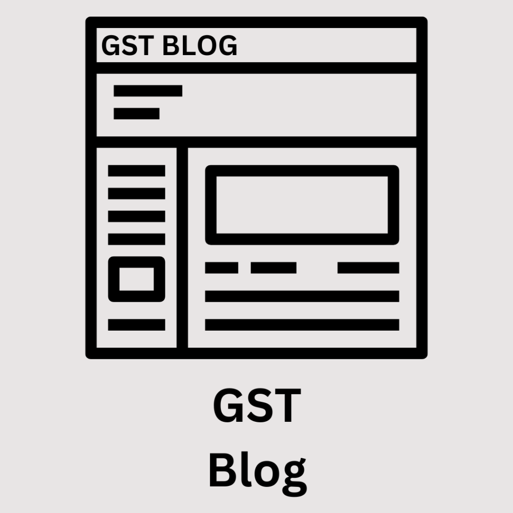 GST Blog